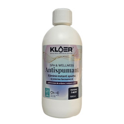Antispumant Wellness Spa, Kloer, pentru apa piscina, 500 ml