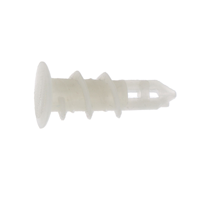 Diblu pentru gips carton, din polipropilena, tip melc, autoforant, 29.30 mm, set 10 bucati Diblu pentru gips carton, din polipropilena, tip melc, autoforant, 29.30 mm, set 10 bucati
