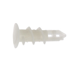 Diblu pentru gips carton, din polipropilena, tip melc, autoforant, 29.30 mm, set 100 bucati