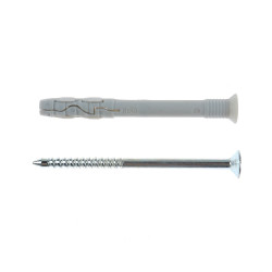 Diblu pentru montaj rapid, din nylon, cu surub, Fischer, 8 x 80
