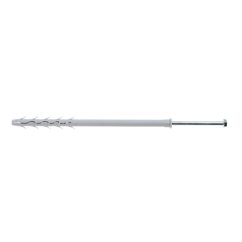 Diblu pentru rame, din nylon, Fischer, cu surub, cap hexagonal, 12 x 260 mm