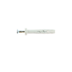Diblu universal, cu guler, din plastic, T 6 x 40 mm, set 50 bucati