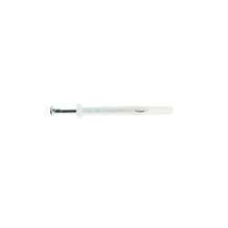 Diblu universal, cu guler, din plastic, T 6 x 60 mm, set 50 bucati