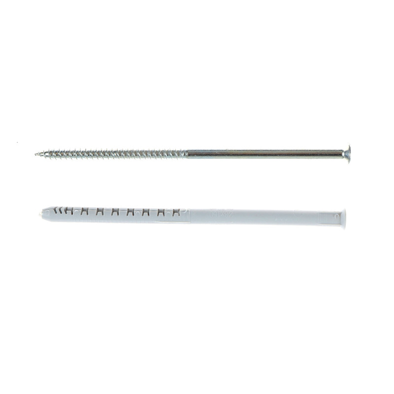 Diblu universal, din nylon, cu surub, cap inecat, Fischer SX, 8 x 150 mm Diblu universal, din nylon, cu surub, cap inecat, Fischer SX, 8 x 150 mm