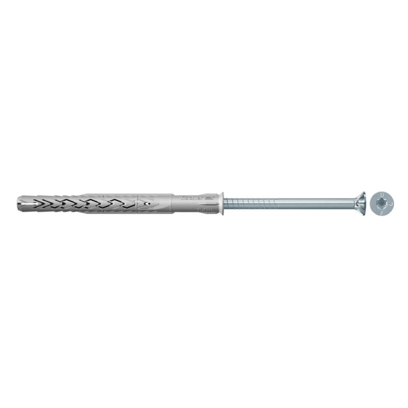 Diblu universal din nylon, cu surub, cap inecat, T50, Fischer SXR, 14 x 140  mm