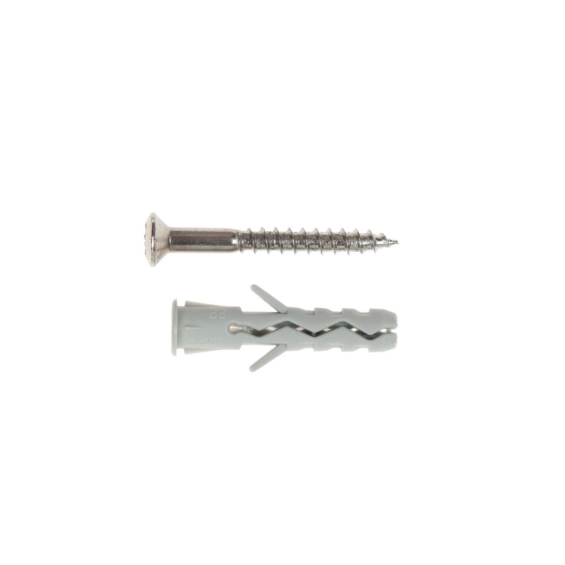 Diblu universal din nylon, cu surub cu cap bombat, Friulsider TUV, 6 x 30 mm Diblu universal din nylon, cu surub cu cap bombat, Friulsider TUV, 6 x 30 mm