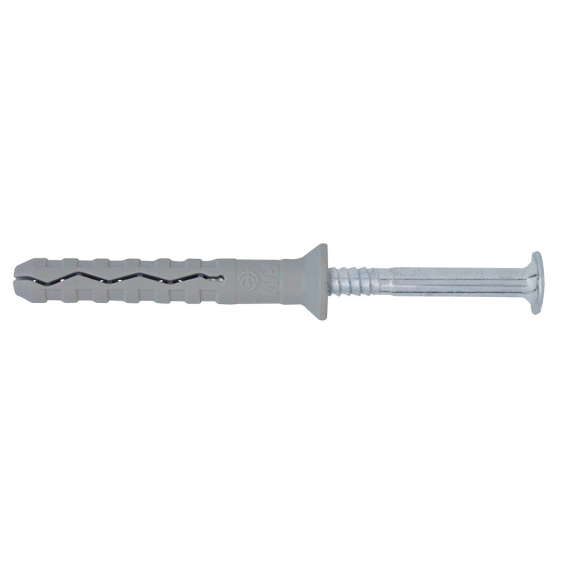 Diblu universal din nylon, cu surub cu cap inecat, Friulsider TSS, 6 x 40 mm