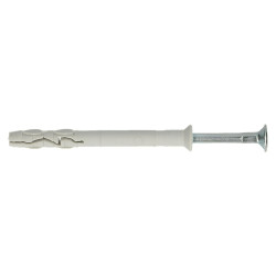 Diblu universal din nylon, cu surub cui, Fischer, 6 x 40 mm