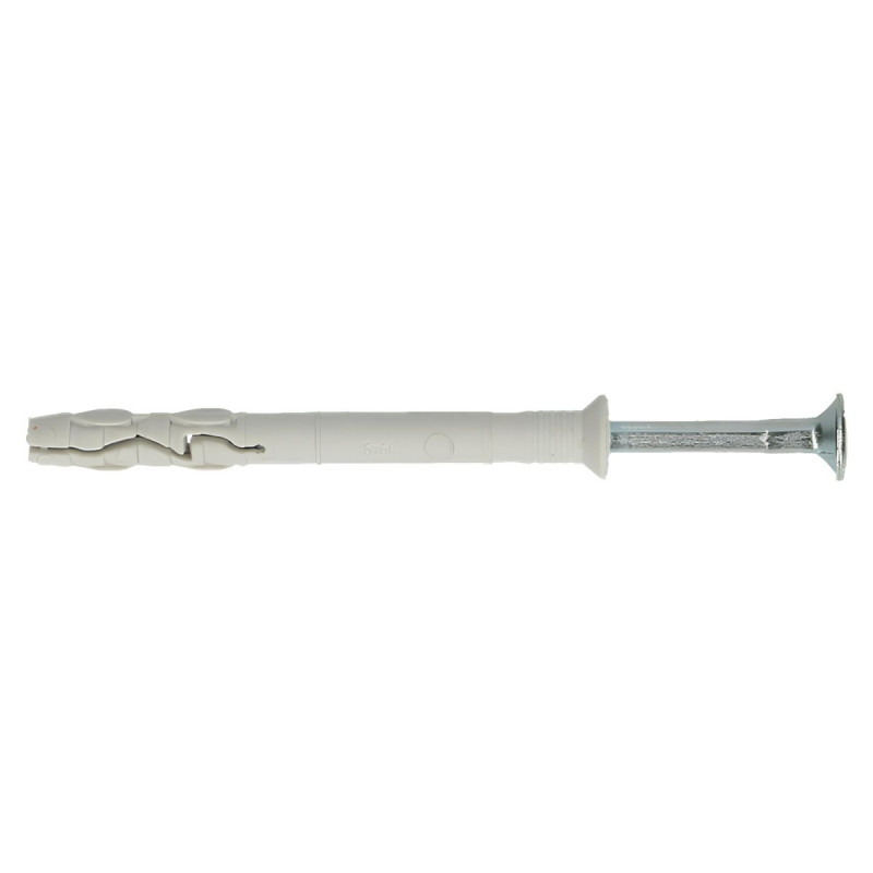 Diblu universal din nylon, cu surub cui, Fischer, 6 x 40 mm Diblu universal din nylon, cu surub cui, Fischer, 6 x 40 mm