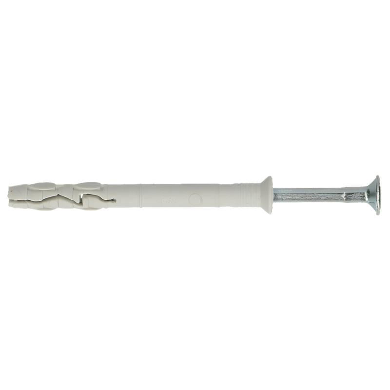 Diblu universal din nylon, cu surub cui, Fischer, 8 x 100, 25 bucati