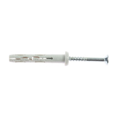 Diblu universal din nylon, cu surub cui, PGB, 6 x 40 mm, set 120 bucati