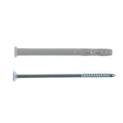 Diblu universal din nylon, cu surub, Fischer, 6 x 80 mm