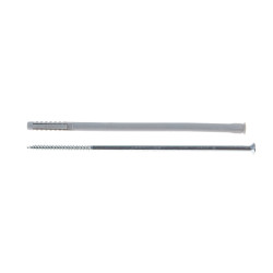 Diblu universal, din nylon, cu surub, Fischer SXR, 8 x 190 mm