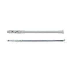 Diblu universal, din nylon, Fischer, 8 x 140 mm, cu surub, set 20 bucati