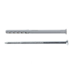 Diblu universal din nylon, Fischer SXR, 8 x 120 mm, cu surub T30