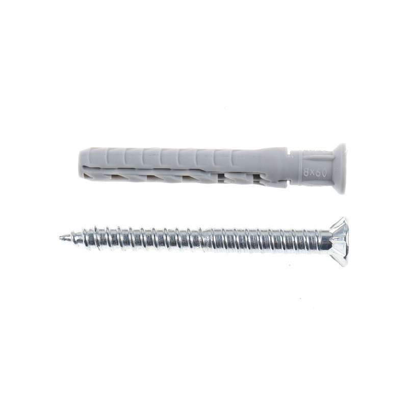 Diblu universal din nylon, Fischer SXR, 8 x 60 mm, cu surub T30 Diblu universal din nylon, Fischer SXR, 8 x 60 mm, cu surub T30