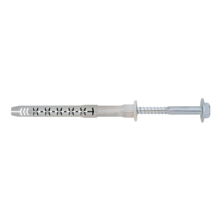 Diblu universal din nylon, Friulsider FM-X5, 10 x 100 mm, cu surub 7 x 105 mm, hexagonal, amprenta Torx