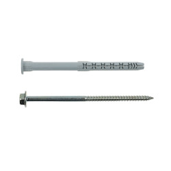Diblu universal din nylon, Friulsider FM-X5, 10 x 135 mm, cu surub 7 x 140 mm, hexagonal, amprenta Torx