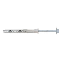 Diblu universal din nylon, Friulsider FM-X5, 10 x 85 mm, cu surub 7 x 165 mm, hexagonal, amprenta Torx