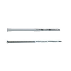 Diblu universal din nylon, Friulsider FM-X5, 8 x 150 mm, cu surub, 6 x 155 mm, cap inecat, amprenta Torx