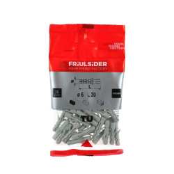 Diblu universal din nylon, Friulsider TU, 6 x 30 mm, set 30 bucati