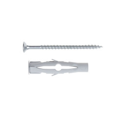 Diblu universal din plastic, cu surub cu cap inecat, Friulsider FXVT, 10 x 60 mm