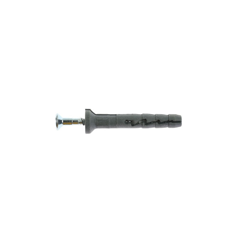 Diblu universal din plastic, cu surub,  DFG, 6 x 40 mm, set 100 bucati