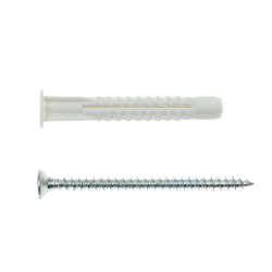 Diblu universal din polipropilena, cu surub cu cap inecat, Friulsider TMT, 6 x 46 mm