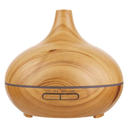 Difuzor aromaterapie ultrasonic Paxton AD-1MD Light Wood, 300 ml, 14 W, functie Mist, functie Light, stejar deschis