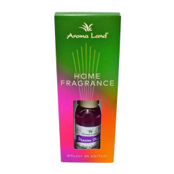 Difuzor de parfum Aroma Land Home Fragrance Passion fruit, aroma fructul pasiunii, sticluta ulei parfumat 125 ml + betisoare lem