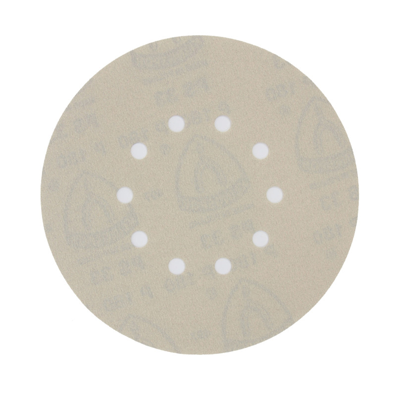Disc abraziv, autoadeziv, Klingspor PS 33 BK, GLS 52, 225 mm, granulatie 180 Disc abraziv, autoadeziv, Klingspor PS 33 BK, GLS 52, 225 mm, granulatie 180