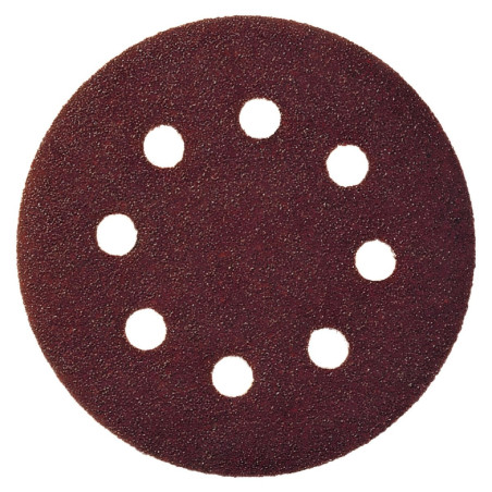 Disc abraziv cu autofixare, pentru lemn / metale, Klingspor PS 22 K, 125 mm, granulatie 180, set 5 bucati