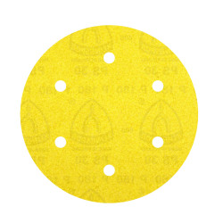 Disc abraziv cu autofixare, pentru lemn / vopsea / lac / chit, Klingspor PS 30 DK, 220 mm, granulatie 120
