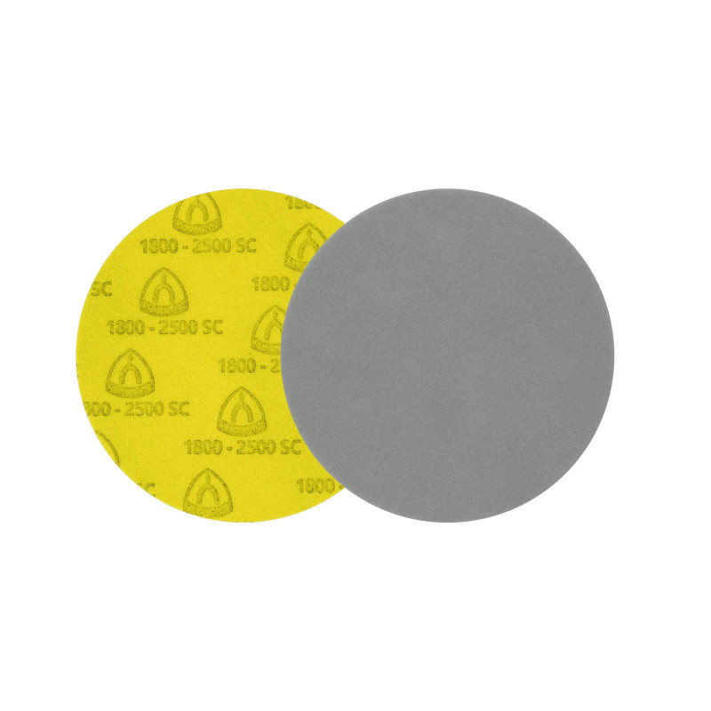 Disc abraziv cu autofixare, pentru slefuire vopsea / lac / chit, Klingspor FD 500, 150 mm, granulatie 1500 Disc abraziv cu autofixare, pentru slefuire vopsea / lac / chit, Klingspor FD 500, 150 mm, granulatie 1500