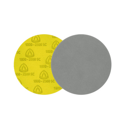 Disc abraziv cu autofixare, pentru slefuire vopsea / lac / chit, Klingspor FD 500, 150 mm, granulatie 1500