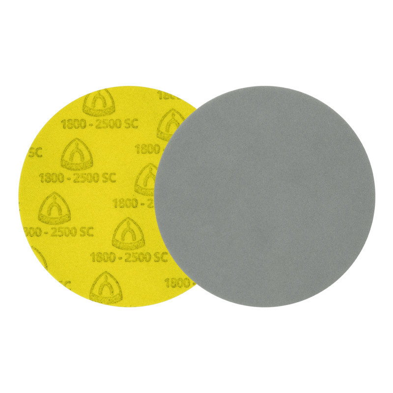 Disc abraziv cu autofixare, pentru slefuire vopsea / lac / chit, Klingspor FD500, 125 mm, granulatie 1000 Disc abraziv cu autofixare, pentru slefuire vopsea / lac / chit, Klingspor FD500, 125 mm, granulatie 1000