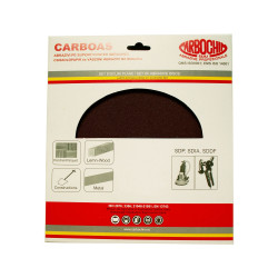 Disc abraziv pentru slefuire parchet, Carboas PCNX, 235 x 22 mm, granulatie 60