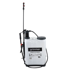 Aparat de stropit Grunman, manual, piston plastic, 16 L