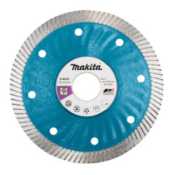 Disc diamantat, continuu, pentru debitare placi ceramice, Makita B-46333, 125 x 22.23 x 1.4 mm