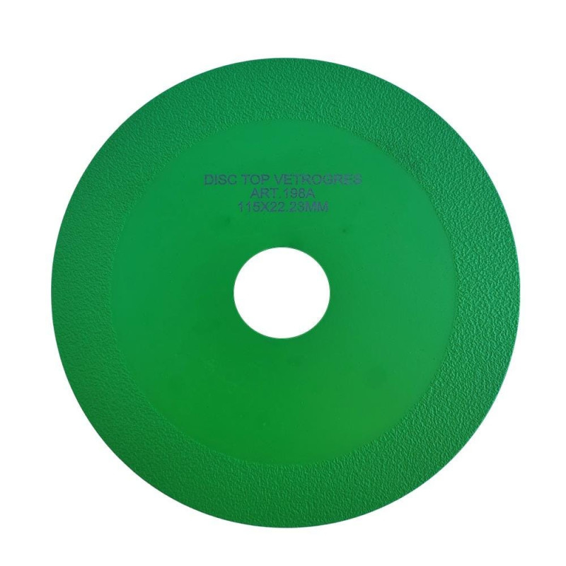 Disc diamantat, continuu, Top Vetrogres, 115 x 22.23 x 1 mm Disc diamantat, continuu, Top Vetrogres, 115 x 22.23 x 1 mm