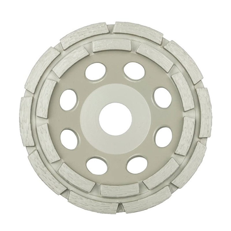 Disc diamantat, tip oala, pentru slefuire, Klingspor DS 300 B, 125 x 22.23 x 7 x 5 mm