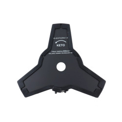 Disc motocoasa pentru tuns iarba, Grunman PNBC-BD, otel, 3 lame, D 255 mm