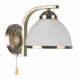 Aplica Darla LY-3311, 1 x E27, bronz + alb, clasica