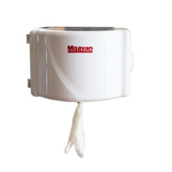 Dispenser hartie igienica mini one by one Misavan, plastic, alb