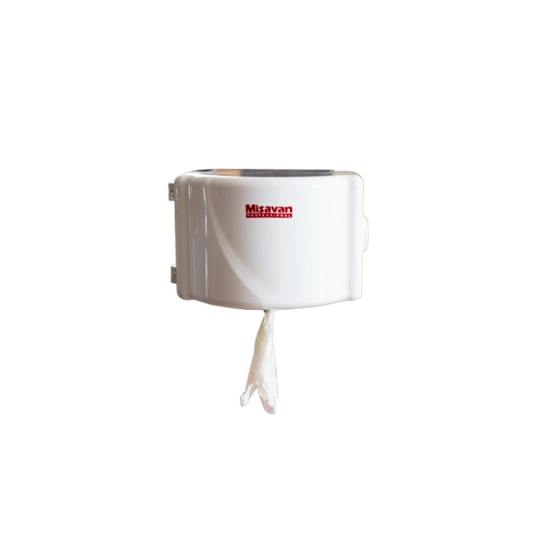 Dispenser hartie igienica mini one by one Misavan, plastic, alb
