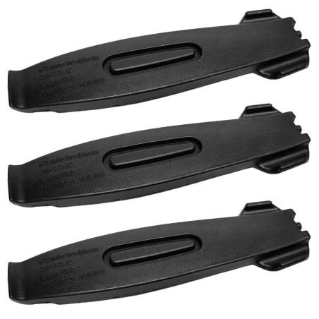 Dispozitiv parghie pentru scos cauciuc bicicleta Fischer, plastic, set 3  buc
