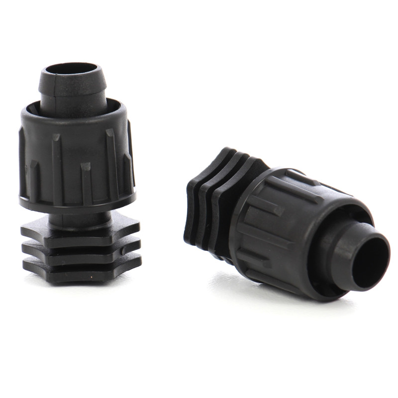 Dop pentru banda pentru irigatii prin picurare, D 17 mm, negru, polipropilena, set 2  buc