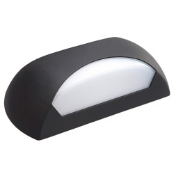 Aplica exterior cu LED Butter KL121051, orientare in sus / in jos, 12W, 1000 / 500lm, lumina neutra, negru, modern