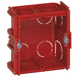 Doza aparat Legrand Batibox 080141, incastrata, clasic, 2 module, 65 x 65 mm