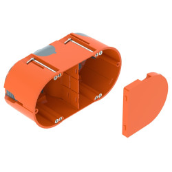 Doza de aparat gips-carton Obo HE 61-DV-L 2003826, etans, incastrat, 142 x 61 x 71 mm